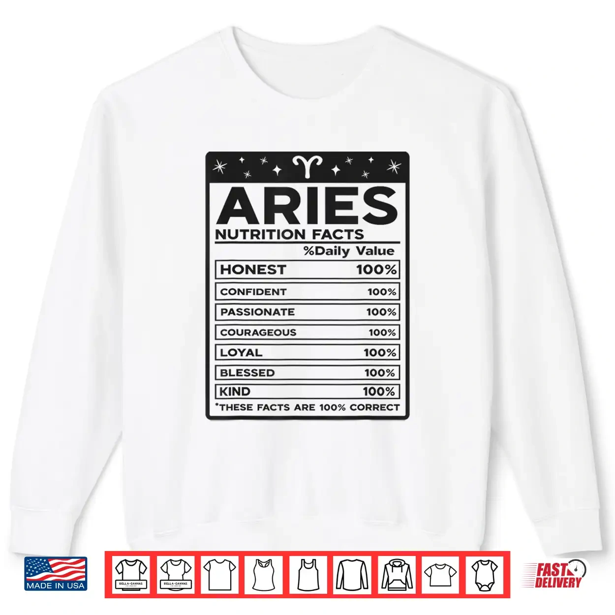 Aries Nutritional Style Zodiac Design Aries Shirt Aries Nutritional Style Zodiac Design Aries Shirt