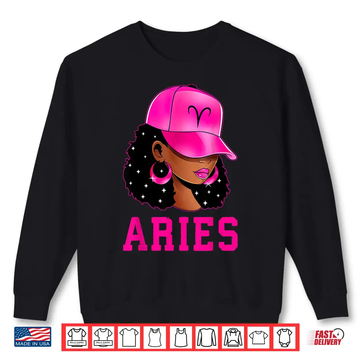 Aries Queen Sassy Black Woman Afro Girl Zodiac Sign Shirt Aries Queen Sassy Black Woman Afro Girl Zodiac Sign Shirt
