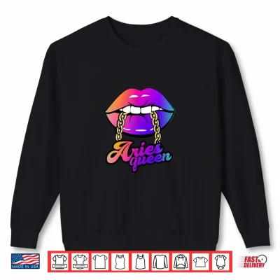 Sweatshirt Aries Queen Shirt 1