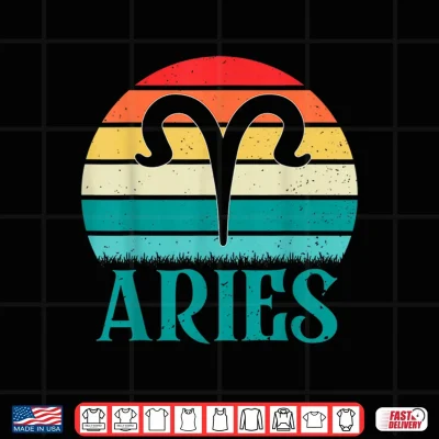 Aries Sunset Zodiac Shirt 4 Design Aries Sunset Zodiac Shirt 1