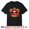 Aries Zodiac Astrology Red Lips Ram Shirt