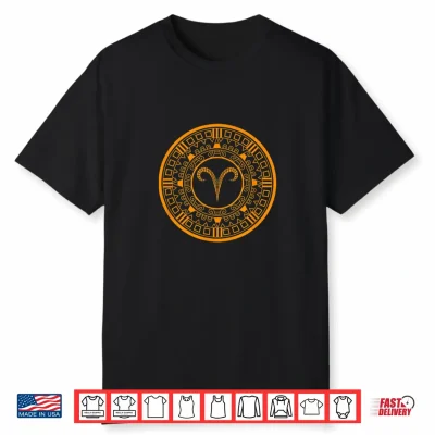 Aries Zodiac For Men Women Birthday Boy May April Shirt