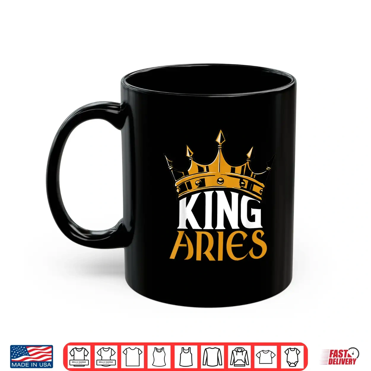 King Aries Crown Zodiac Sign Birthday Astrological Symbol Shirt King Aries Crown Zodiac Sign Birthday Astrological Symbol Shirt