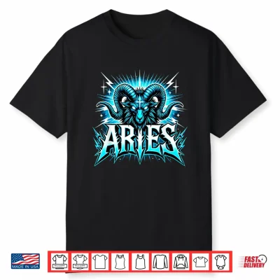 Aries Heavy Metal Zodiac Shirt