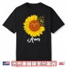 Aries Sunflower Zodiac Sign Floral Astrology Women Shirt