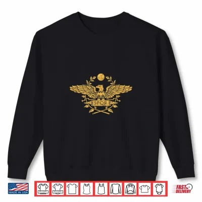 Sweatshirt Legio IX Hispana Taurus Emblem Roman Legion Back Print Shirt