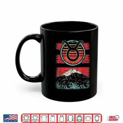 Mug Taurus Zodiac Sign Retro Birthday Astrology Shirt