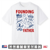 Founding Father 4Th Of July Couple Shirt