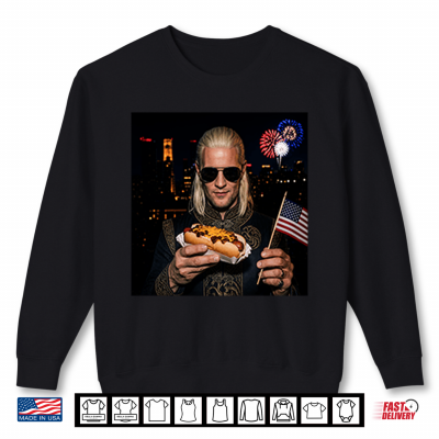 Sweatshirt Daemon Targaryen Hotdog House Of the Dragon 4th Of July Shirt
