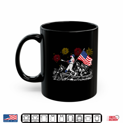 Mug PCA Cubs Crossing The Delaware 4th of July Shirt