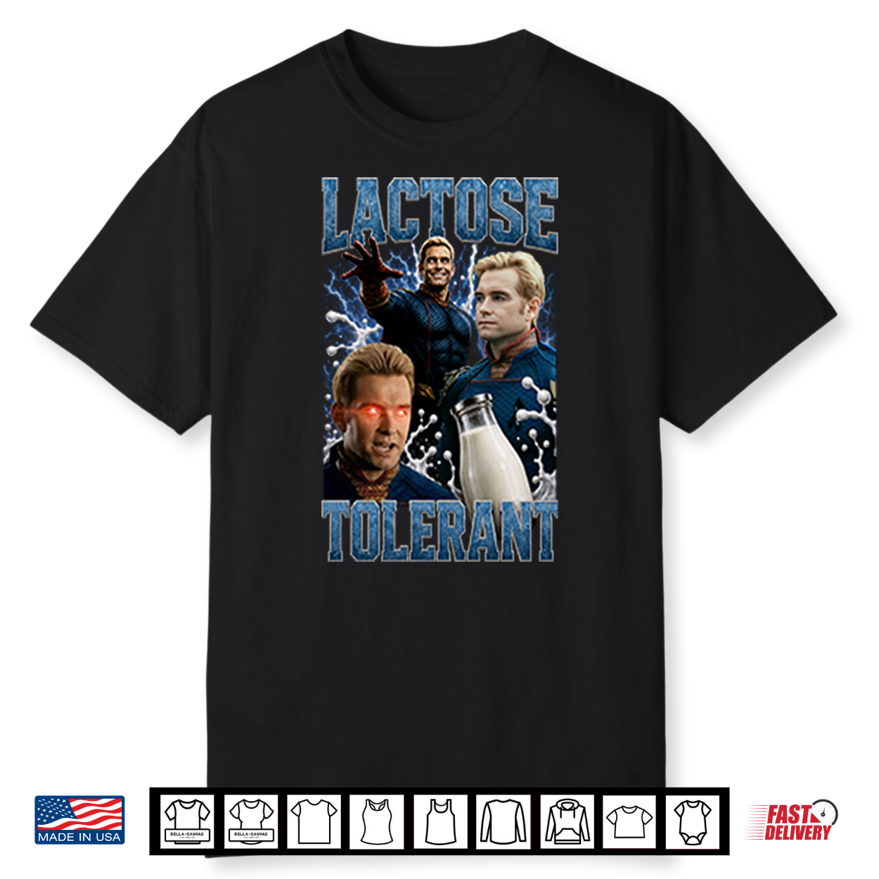 Homelander Lactose Tolerant Meme Shirt Homelander Lactose Tolerant Meme Shirt