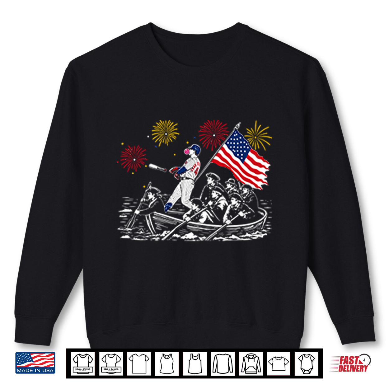 Pca Cubs Crossing The Delaware 4Th Of July Shirt Pca Cubs Crossing The Delaware 4Th Of July Shirt