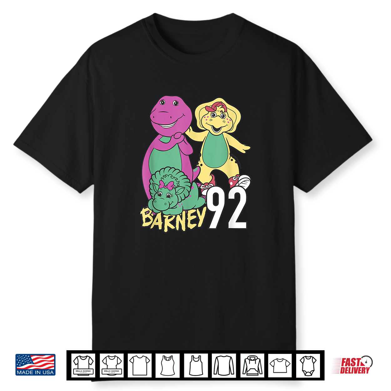 Barney And Friends Group Photo 92 Shirt Barney And Friends Group Photo 92 Shirt