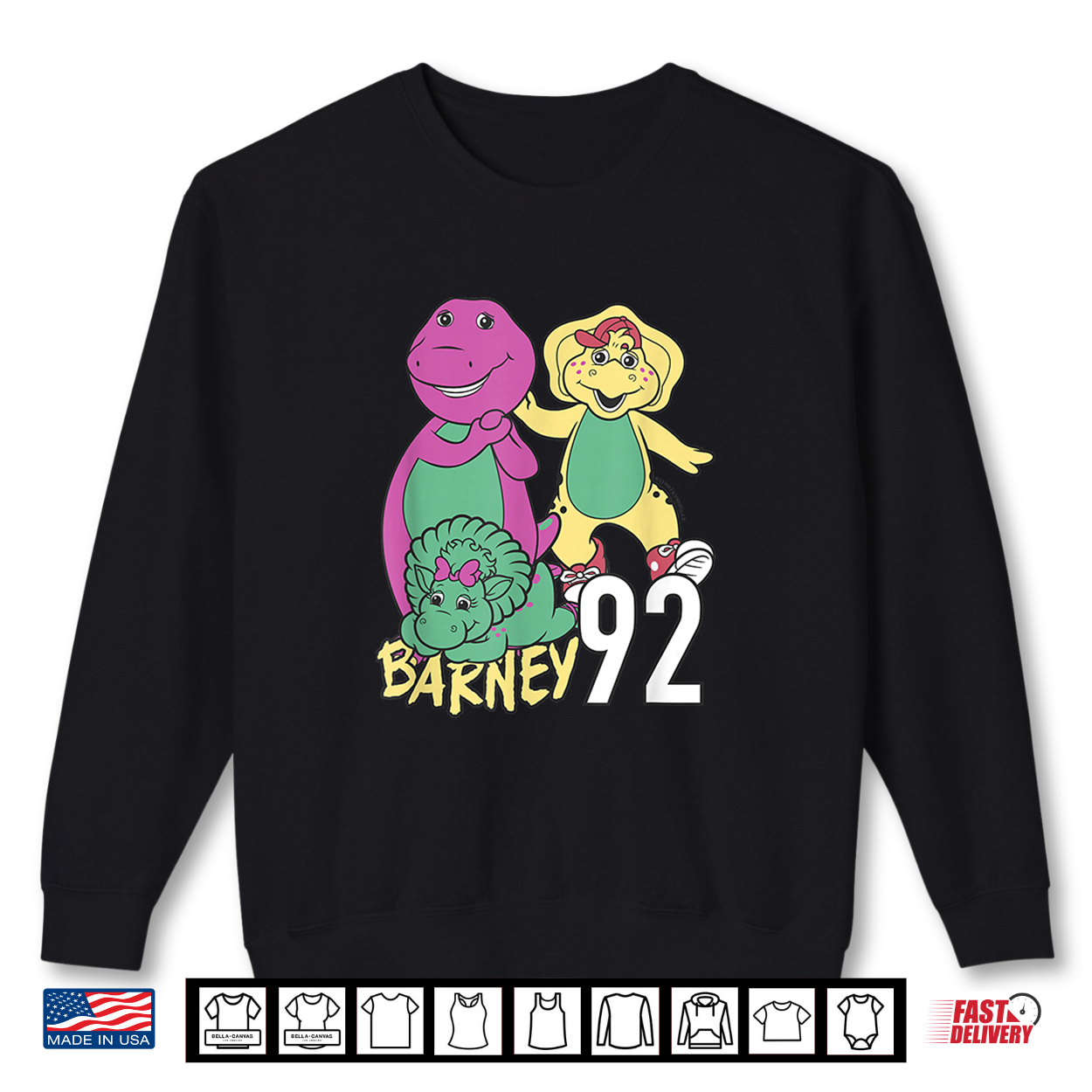 Barney And Friends Group Photo 92 Shirt Barney And Friends Group Photo 92 Shirt