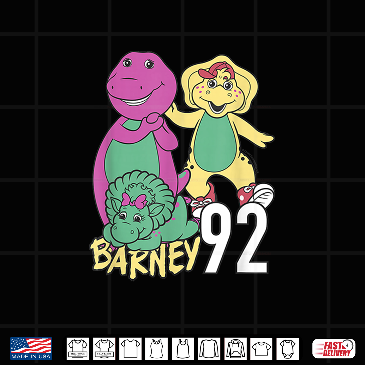 Barney And Friends Group Photo 92 Shirt Barney And Friends Group Photo 92 Shirt