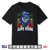 Cape Verde Flag Shark Cape Verdean Roots Cabo Verde Funny Shirt