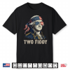 Two Fiddy 2 Fiddy George Washington 4Th Of July Patriotic Shirt