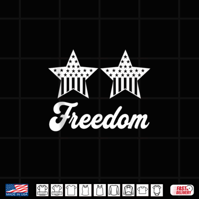 Design I Put D in Freedom Funny 4th of July Matching Couples Shirt