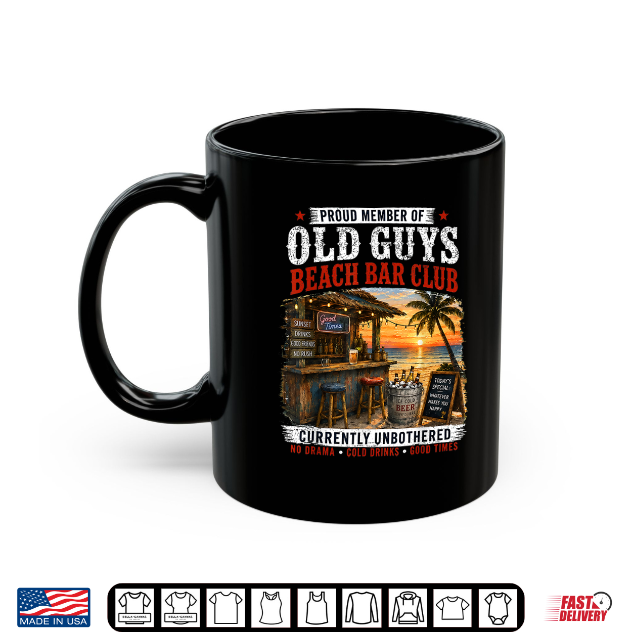 Proud Member Of Old Guys Beach Bar Club Currently Unbothered Shirt Proud Member Of Old Guys Beach Bar Club Currently Unbothered Shirt