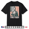 Retro Two Fiddy Abraham Lincoln 250 Funny 4Th Of July Shirt