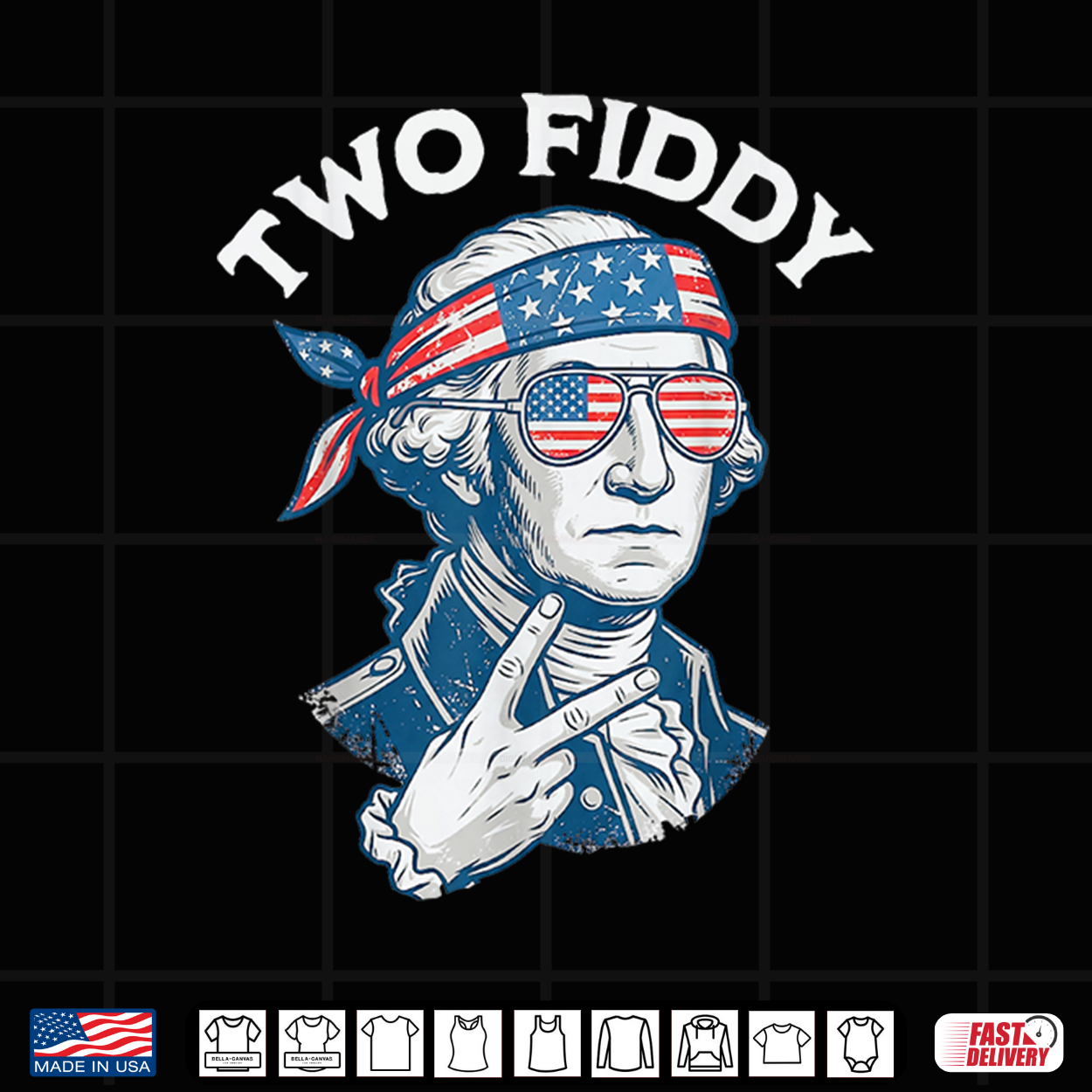 Two Fiddy 250 George Washington Funny 4Th Of July Shirt Two Fiddy 250 George Washington Funny 4Th Of July Shirt