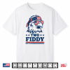 Two Fiddy Funny American Flag 250Th Patriotic Eagle Humor Shirt