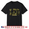 Leo Season Camo Camouflage Birthday Zodiac Shirt