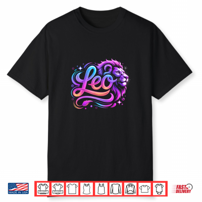 Leo Zodiac Sign Astrology Leo Birthday Men Women Girls Shirt