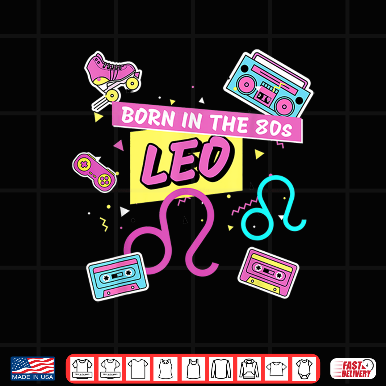 Leo Zodiac Sign 80S 90S Retro Style Horoscope Birthday Gift Shirt Leo Zodiac Sign 80S 90S Retro Style Horoscope Birthday Gift Shirt