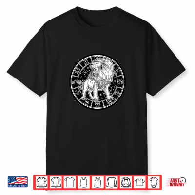 Leo Zodiac Sign Hoodie Shirt
