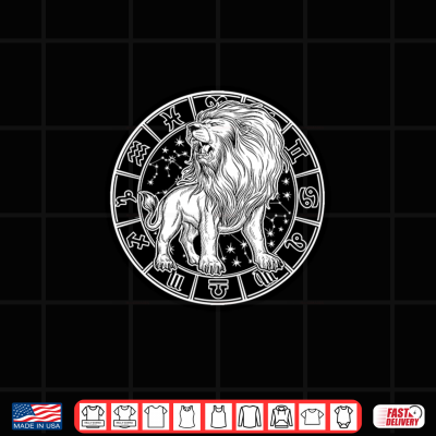 Design Leo Zodiac Sign Hoodie