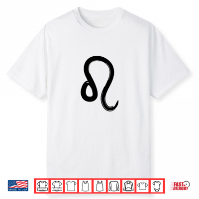 Leo Zodiac Sign Shirt Men Women July August Birthday Gifts Shirt