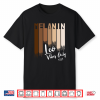 Melanin Leo Vibes Only Zodiac Sign For Black Women Shirt