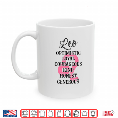 Mug Zodiac Sign Leo Personality Trait Horoscope Astrology Shirt