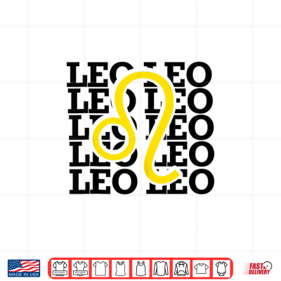 Design Zodiac Star Sign Leo Shirt