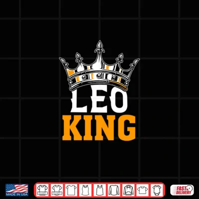 Leo Birthday King Leo Zodiac Shirt 4 Design Leo Birthday King Leo Zodiac Shirt