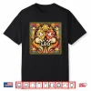 Leo Cats Zodiac Astrology In Art Deco Shirt