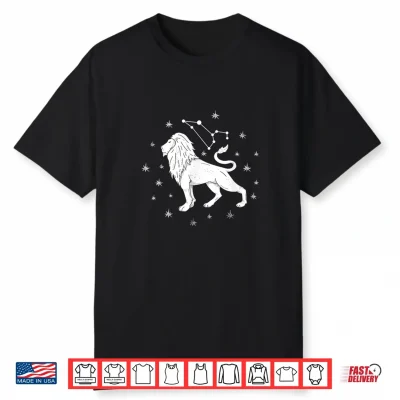 Leo Constellation Zodiac Astrology Shirt