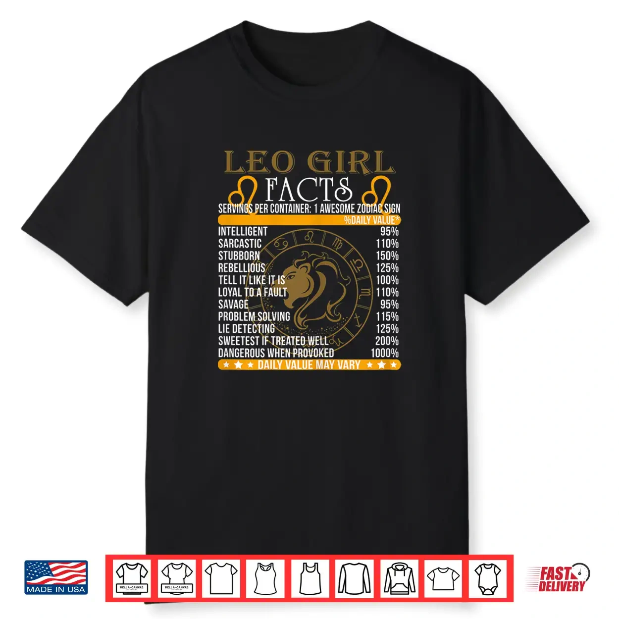 Leo Facts Awesome Zodiac Sign Shirts Shirt Leo Facts Awesome Zodiac Sign Shirts Shirt