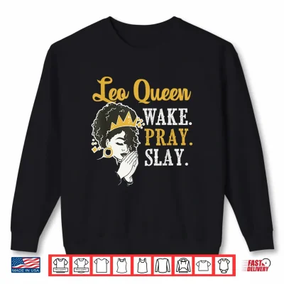 Sweatshirt Leo Queen Astrologer Astrology Horoscope Zodiac Sign Shirt