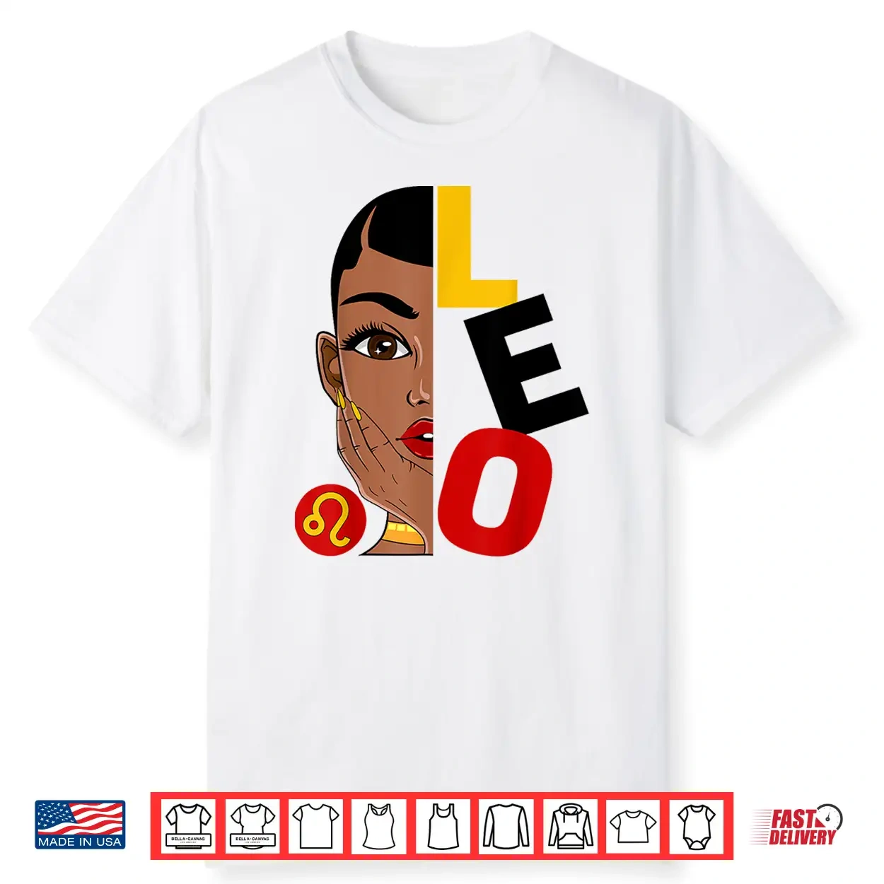 Leo Queen Short Hair Black Culture Zodiac Sign Shirt Leo Queen Short Hair Black Culture Zodiac Sign Shirt