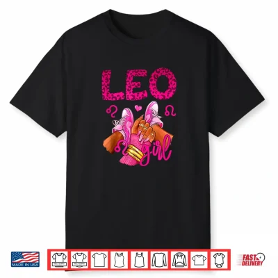 Leo Zodiac Sign Birthday Queens Leo Horoscope Shirt