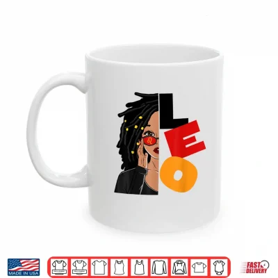 Mug Locd Leo Queen Zodiac Birthday African American Shirt