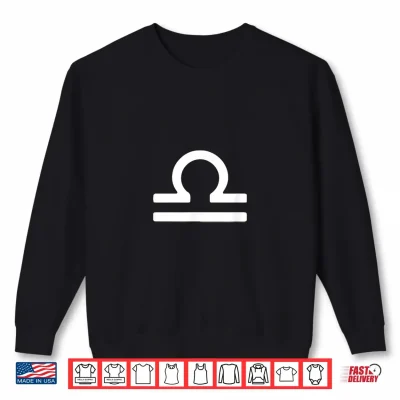 Sweatshirt Libra Zodiac Sign Astrology Horoscope Shirt