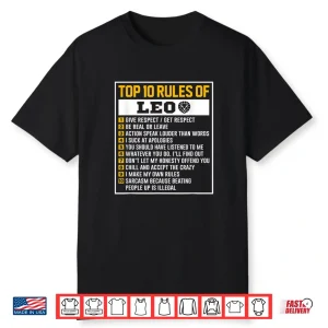 Top 10 Rules Of Leo Birthday Horoscope Shirt