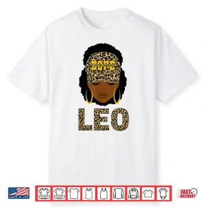 Unapologetically Dope Leo Queen Black Woman Zodiac Shirt