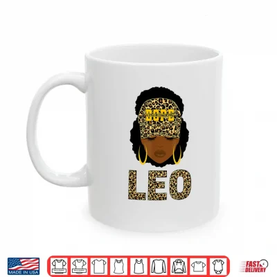Mug Unapologetically Dope Leo Queen Black Woman Zodiac Shirt