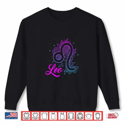 Sweatshirt Womens Leo Shirt
