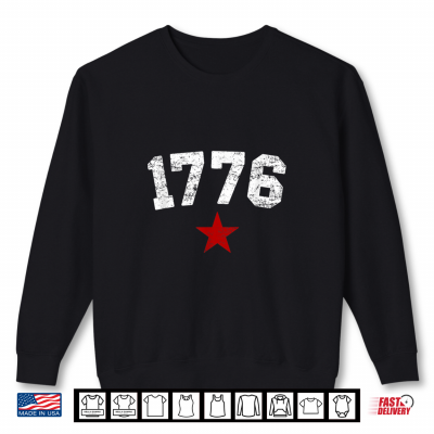 Sweatshirt 1776 America 4th of July America 1776 Shirt