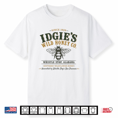 Idgie’S Wild Honey Co Southern Whistle Stop Café Graphic Shirt